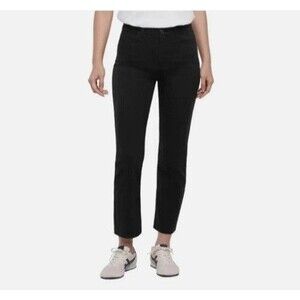 Express Womens Jeans Size 4 High Rise Straight Ankle Jeans Black 28 Item 1936731